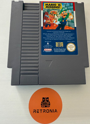 Mario fehlt! Nintendo Nes Spiel PAL A UK Version komplett gereinigt & getestet