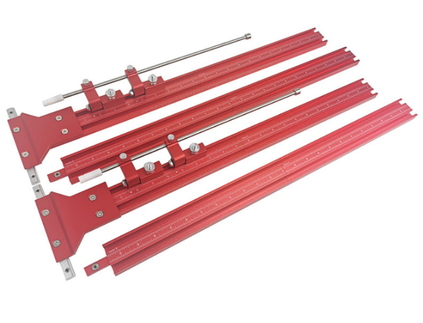 Parallel Rail Guide System Track Saw Woodworking Guide Carpentry Tool Set 120cm