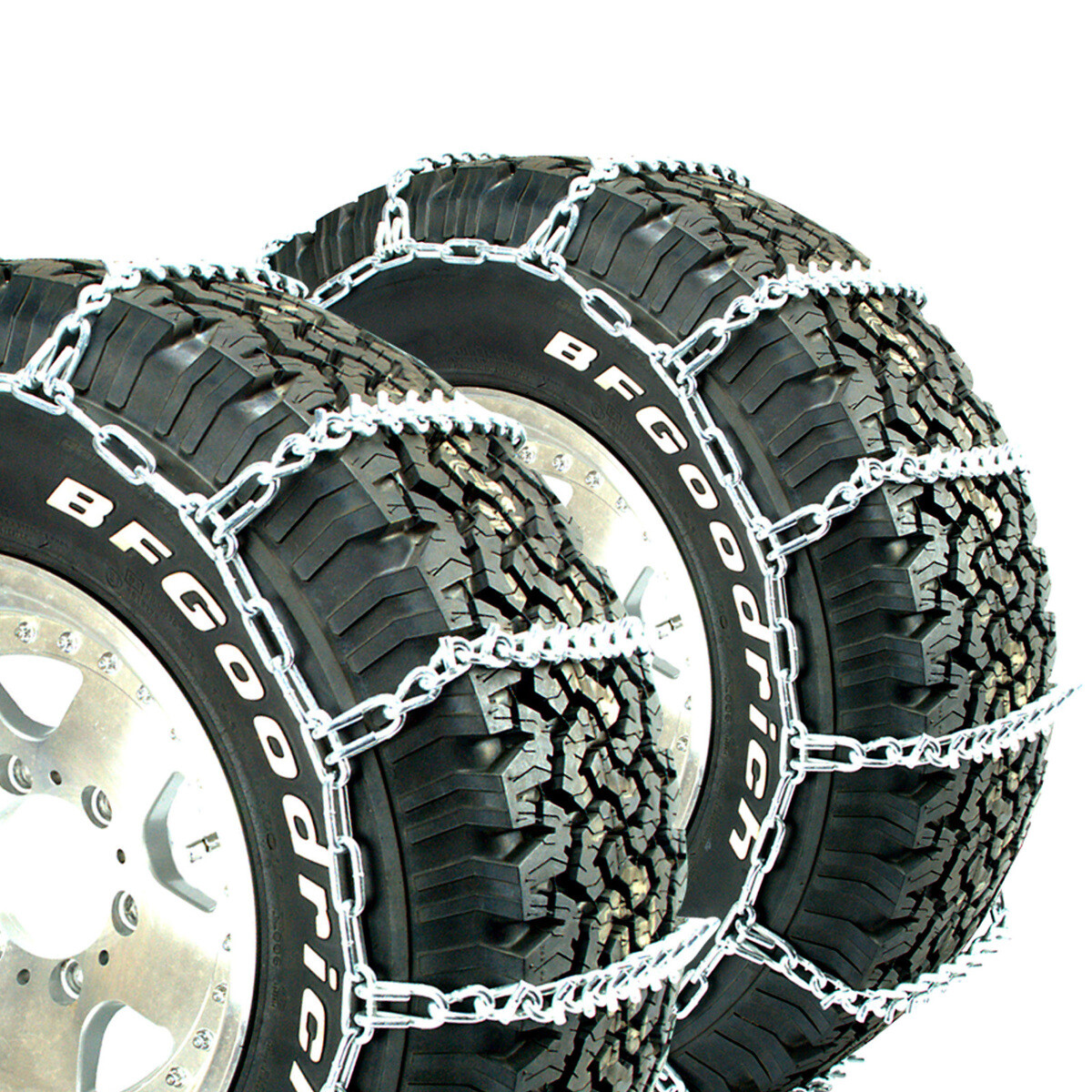 Titan Light Truck VBar Tire Chains Ice or Snow Covered Roads 5.5mm 265