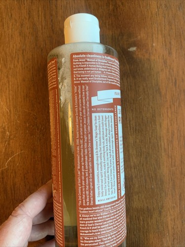 Dr. Bronner's Pure Castile Liquid Soap 16 Oz Eucalyptus - Picture 2 of 3