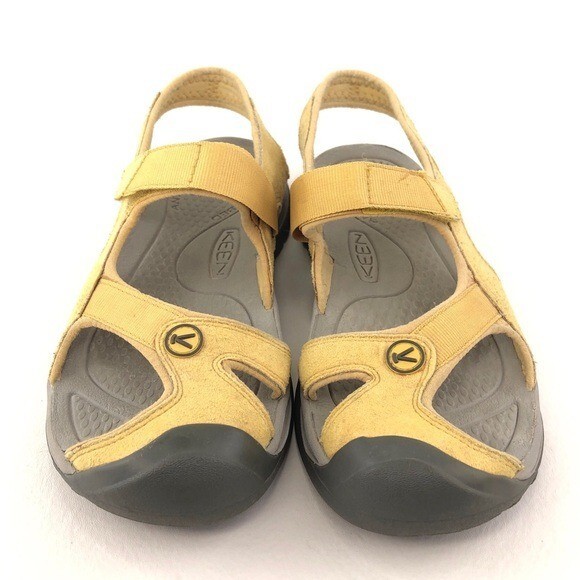 Sandali sportivi Keen Balboa impermeabili da trekking donna taglia 7 EUR 37 5 giallo ocra
