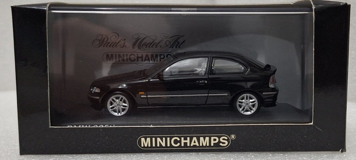 BMW 3-Series 325 Ti Compact (E46) 2000 Black 1:43 Minichamps