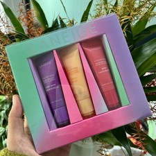 Image of LANEIGE On the Glow Lip Balm Trio 10g each in Berry, Gummy Bear, Vanilla BOXED