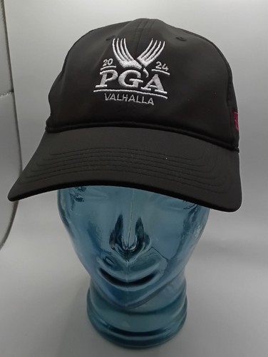 PGA Championship 2024 Valhalla Black Ahead Hat T-Mobile Sponsor Logo