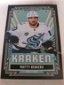 2025-26 O-Pee-Chee Hockey Matty Beniers # 449 RETRO BLACK BORDER 97/100
