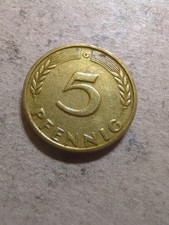 BRD 5 Pfennig 1949 D #-1084