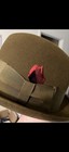 Richman Brothers Men's Brown Solid Brim Fedora Hat Size 7 3/8 with Box — photo 3