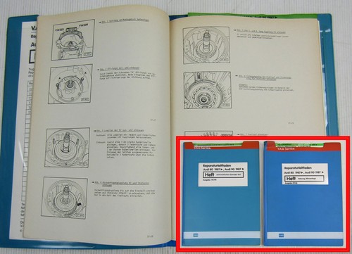 Reparaturleitfaden Audi 80 90 Coupe B3 Automatisches Getriebe 097 + Heizung
