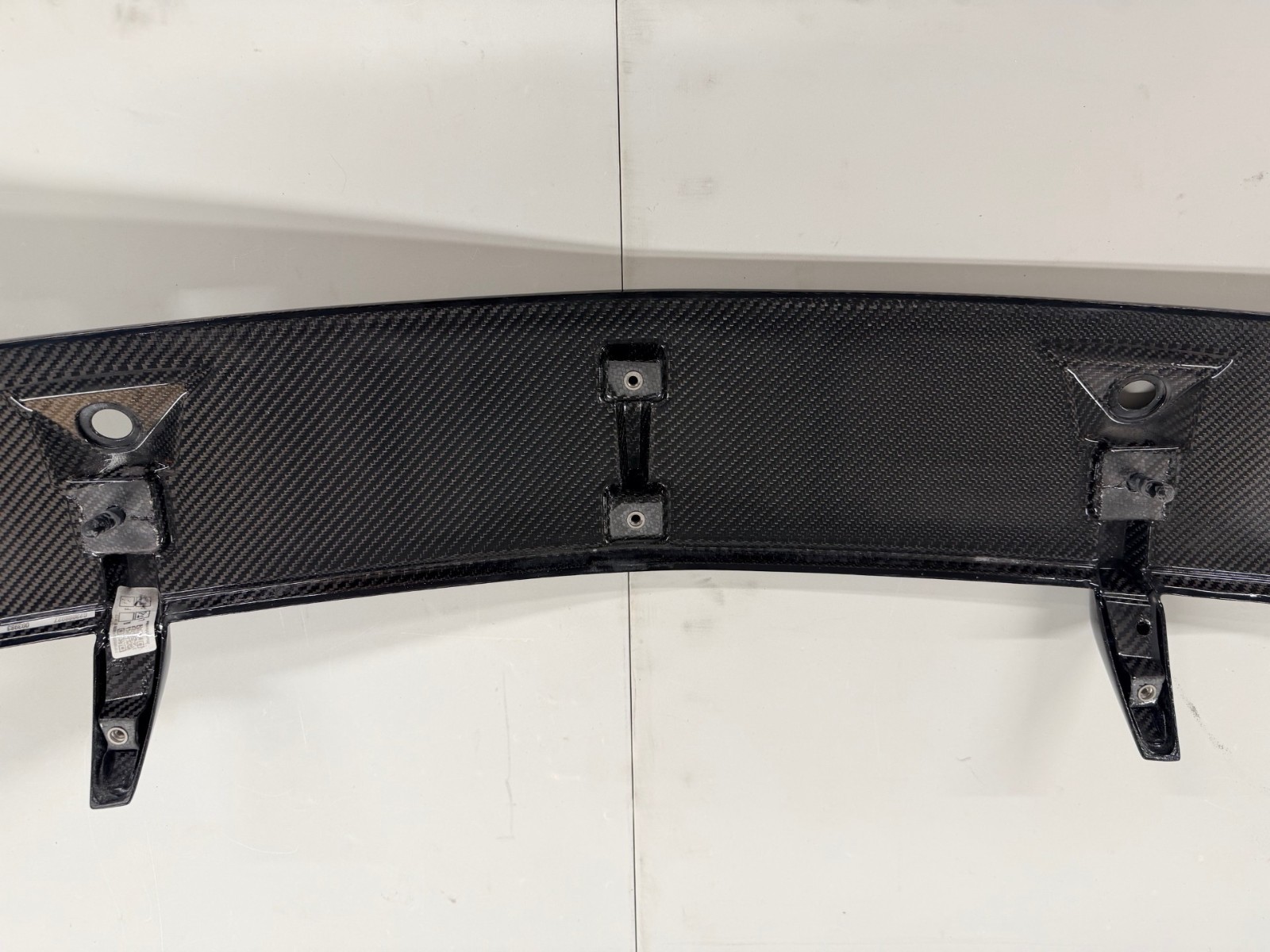 4ML807368D LAMBORGHINI PERFORMANTE AIR FUNNEL REAR BUMPER SHINY CARBON NEW