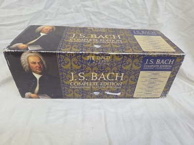 Brilliant Classics JS Bach Complete Edition 157 CD + 2 DVD Box Set- Complete!