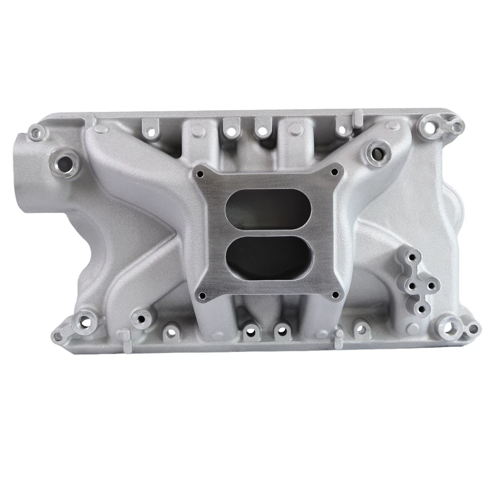 Dual Plane Aluminum Intake Manifold For Ford Small Block Windsor 351W 5.8L V8 Foto 2 de 4