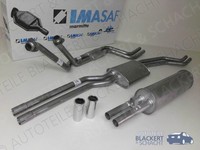 Imasaf Auspuffanlage Komplett für Mercedes S-Klasse W116 280 S+Se+Sel 1972-1976