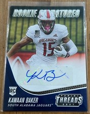 2021 Panini Chronicles Draft Picks - Threads Rookie Signatures Kawaan Baker...