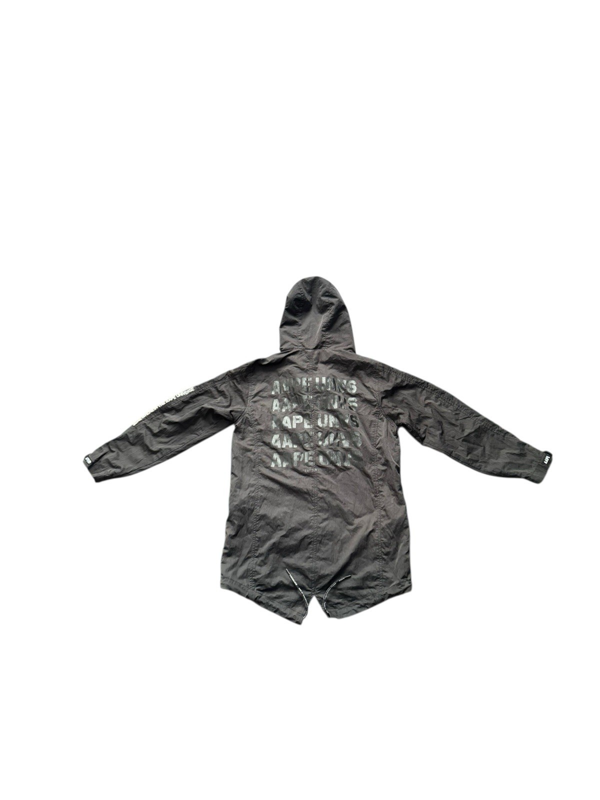 AAPE X BAPE A Bathing Ape Windbreaker Jacket Mens S… - Gem
