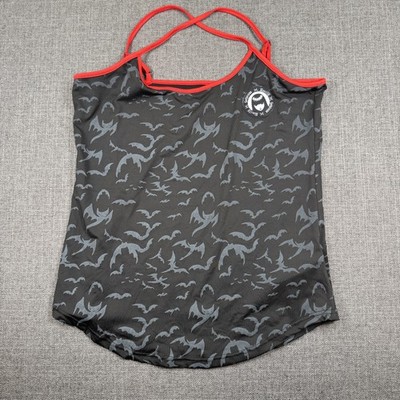 Gothicana by EMP x Emily the Strange Women's Bat Print Cami Tank Top Size M