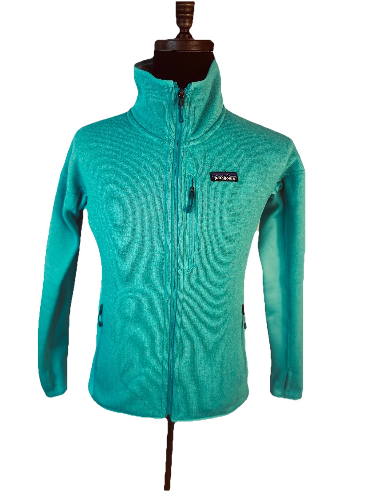 Patagonia Womens Medium Green Full Zip Performance Better Sweater Jacket 25970