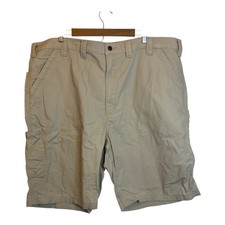 Carhartt Short Men's size 44 Loose Fit Canvas Utility Outdoor Work Tan
