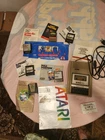 Atari 400 410 Game Cartridge Lot Of 6 Games Plus More ..Frogger by Sega L@@K