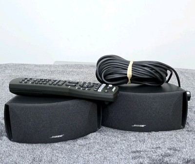 2 Bose CineMate AV3-2-1 Series I II III Gemstone Satellite Speakers Cords Remote