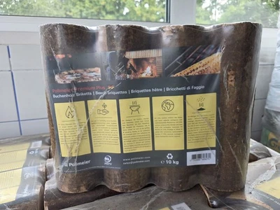 Nestro POLLMEIER Premium Plus Buchenholzbriketts Briketts Brennholz 30kg