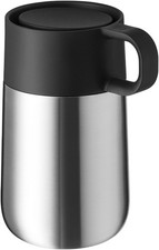 WMF Thermobecher Impulse Travel Mug Cromargan® Edelstahl Rostfrei 18/10, Silikon