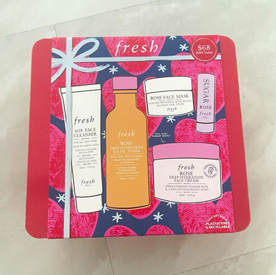 fresh ROSE Deep Hydration 5-Piece Skincare Gift Set   $101 Value
