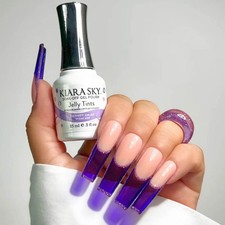 Kiara Sky Soak Off Gel Jelly Tints - Dawned on me - Sheer J209