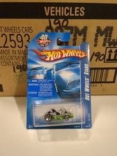 2008 Hot Wheels #62 All Stars GO KART Green Variation w/Chrome 5Dot Spoke Wheels