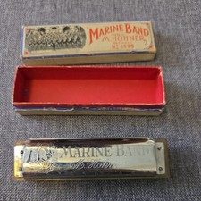 M. Hohner Marine Band Harmonica Made in Germany Model Model A440
