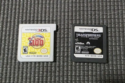 Nintendo 3DS -- Mario Party: the Top 100 (cart only) & bonus Transformers for DS