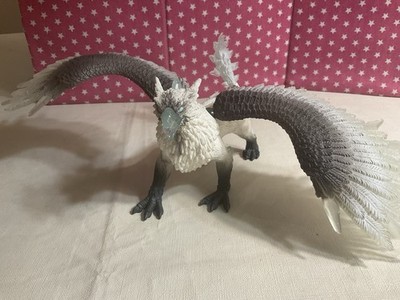 SCHLEICH ELDRADOR ICE GRIFFIN FIGURE, MOVEABLE ICICLE TIPPED WINGS, HEAVYWEIGHT