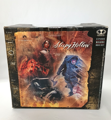 McFarlane Sleepy Hollow The Headless Horseman 3 piece Deluxe Box