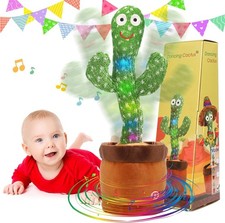 Emoin Dancing Talking Cactus Toy for Baby Boys Girls Gifts,Dancing Cactus Singin