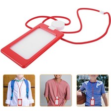Student Cards Holder Id Badge with Lanyard Name Holders Lanyards