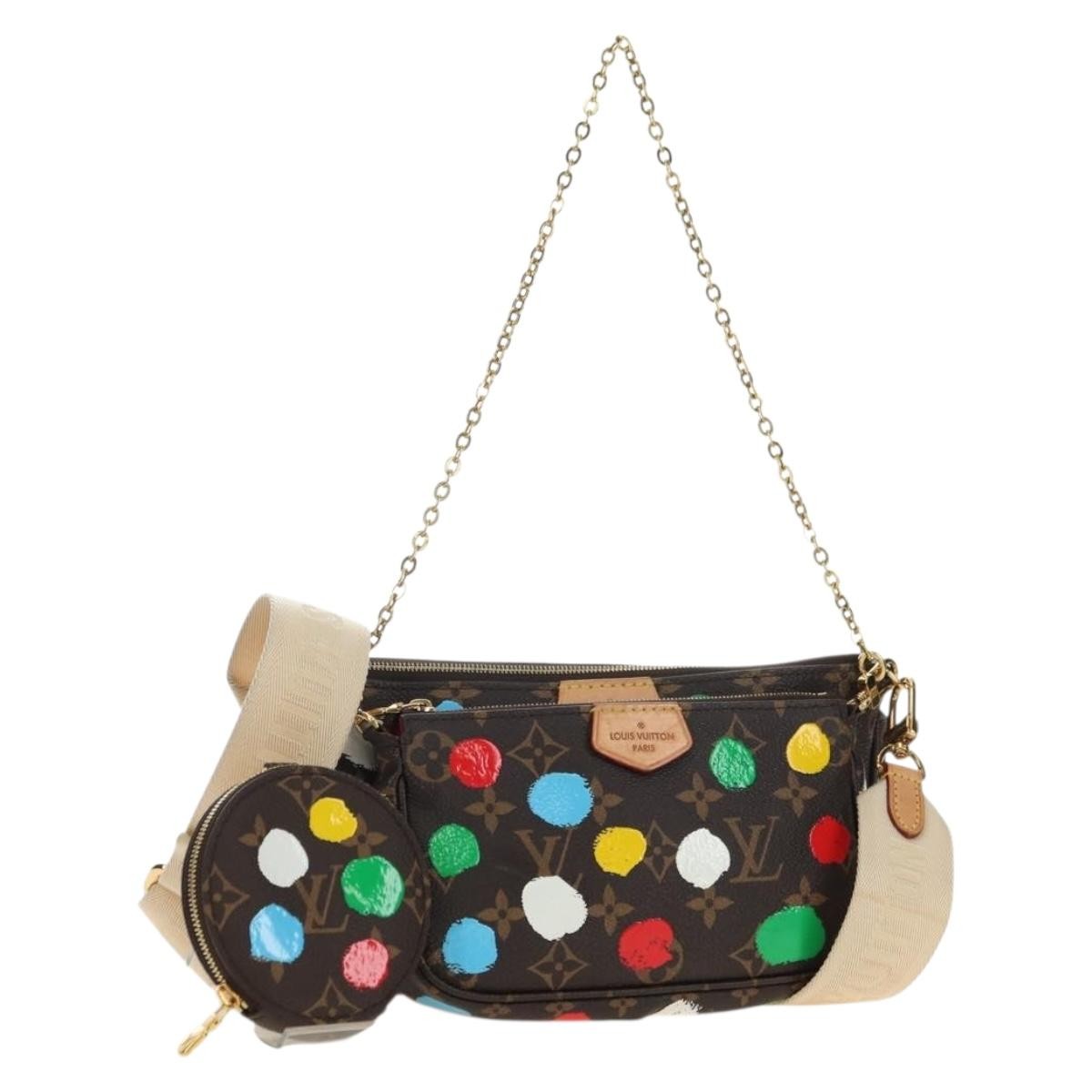 LOUIS VUITTON Monogram LVxYK Multi Pochette Pouch M46385 LV Auth 182312SM