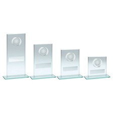 Swirl Glass Darts Trophy Award 4 Sizes Free Engraving TD859-TD