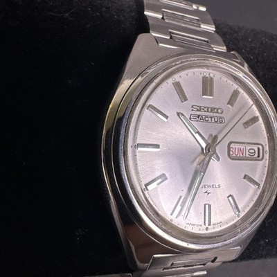 Vintage Seiko 5 Actus 7019-8010 Automatic Day/Date Men's Watch 21
