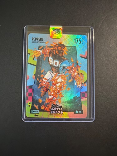 Peppers Bo Jackson Battle Arena Rad 80s 175 Power Fire🔥 RAD-278 2026 Foil