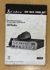 Cobra 29 WX NE ST CB Radio Owners Manual Original 40 Page Operating Instructions