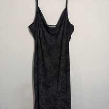 Mossimo Women's Black and Grey Dress