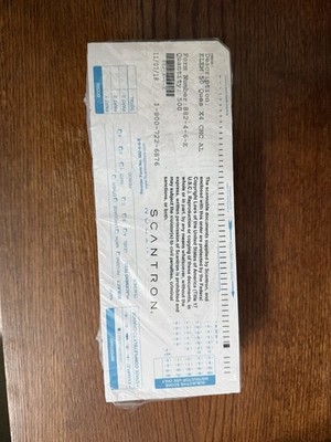 Official SCANTRON 882-4-6-E 500 Sheets 50 Question Elem 50 X4 CHC ALL A-D