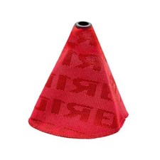Car Gear Shifter Cover, Dustproof Canvas Fabric Car Shift Knob Boot Dust Red