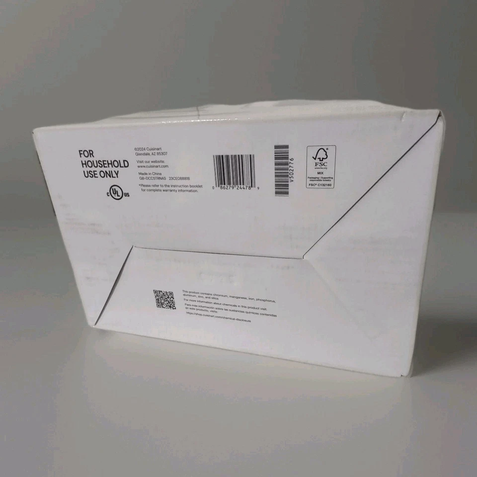 Cuisinart Soho 5 Cup Hot or Over Ice Coffee Brewer White Truffle New in the Box - Image 4 of 4