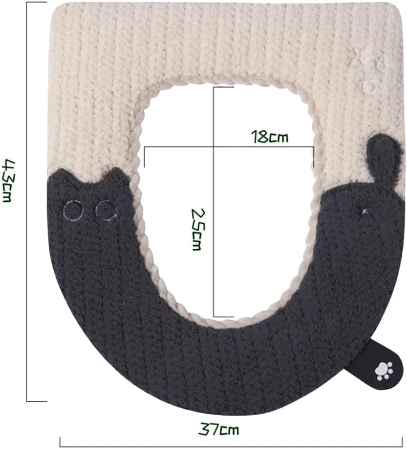 Copriwater Riscaldato, Copri Tavoletta Wc, Scalda Tavoletta Wc, Copri Sedile per - Immagine 2 di 4