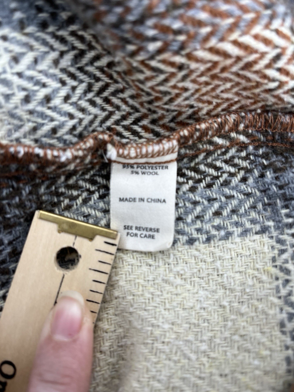 Gilded Intent Oversized Plaid Shacket Jacket Wome… - image 4