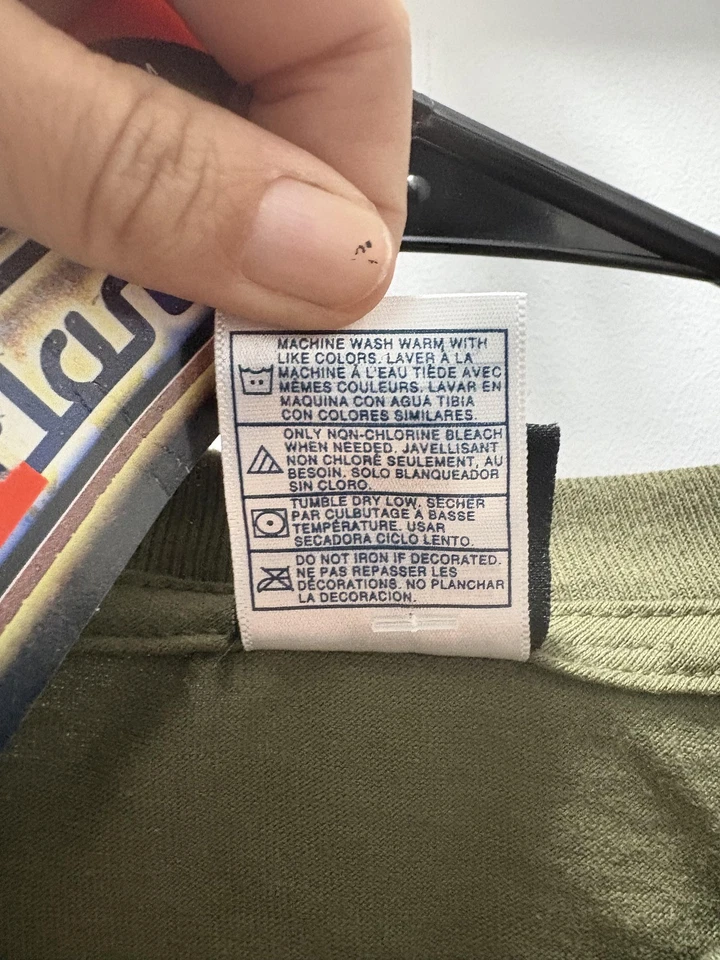 Camisa de Colección KISS Ejército Escudo Para Hombres XL Banda Verde Camiseta Winterland Rock Clásico Foto 4 de 4