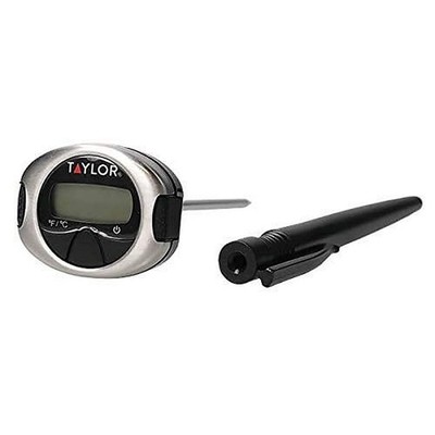 Taylor Pro Digitale Lebensmittelthermometer Sonde 20cm für Fleisch, Küche,