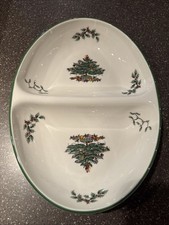 Spode Christmas Tree China Divided Serving Di...