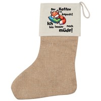 Weihnachtsstrumpf Kaffee Kaputt Immer Noch MüDe SüßEr Fuchs Geschenkidee Kaffee