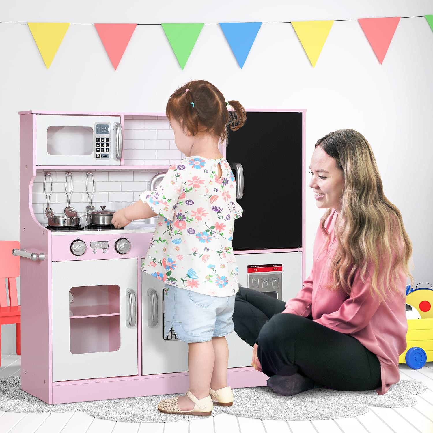 Cucina Giocattolo in Legno DecHome per Bambini foto 2